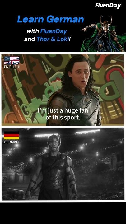 Learn German with FluenDay and Thor & Loki! #fluenday #german # ...