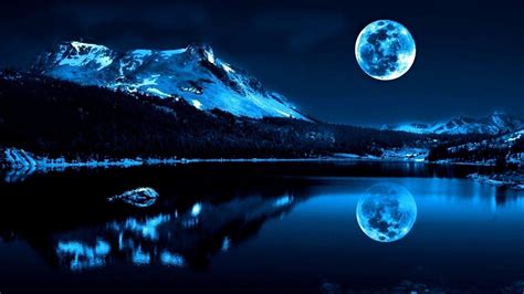 Beautiful Winter Moon Wallpapers - Top Free Beautiful Winter Moon ...