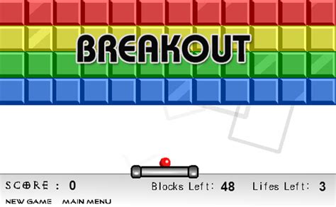Atari Breakout Game
