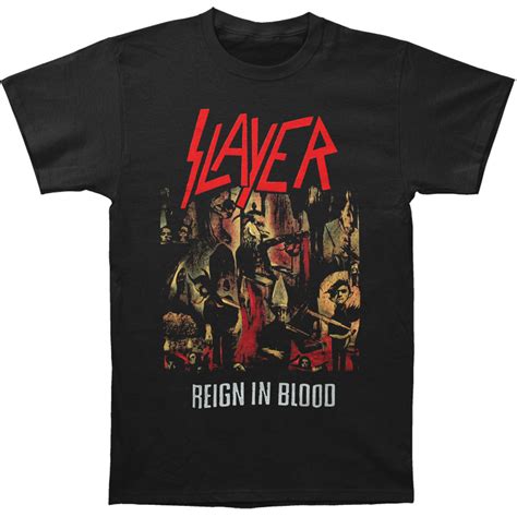 Slayer Men's Reign In Blood T-shirt Black - Walmart.com