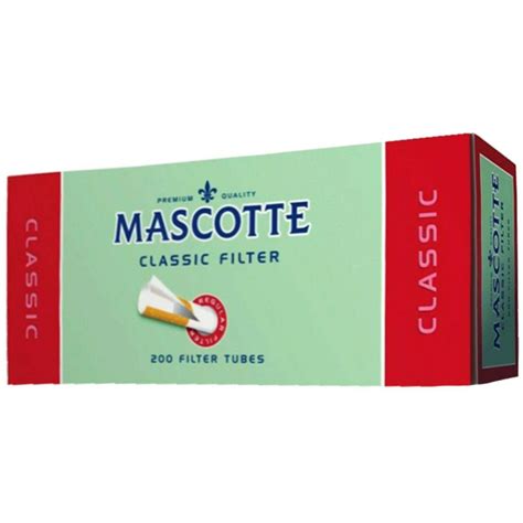 Buy 200-2000 x MASCOTTE CLASSIC Filter TUBES Tips Paper Smoking Rolling ...