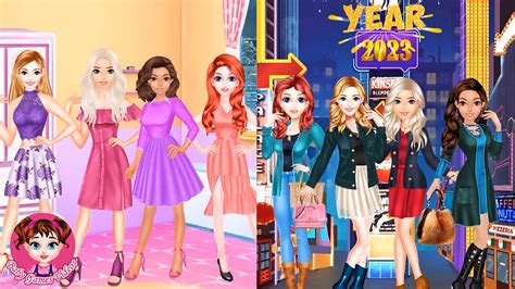 Fashion Girl New Year Eve - Dress Up Games - Baby Games Videos - YouTube