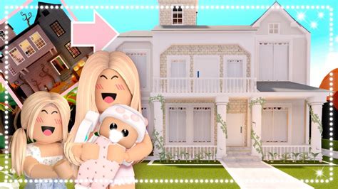 💖 Cómo CONVERTIR la CASA embrujada en una MANSIÓN LUJOSA 💖 Club Roblox - SPEED BUILD 💖