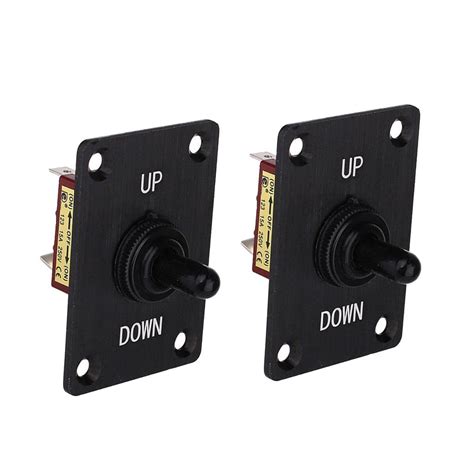 2pcs 3 Way On/Off/On Momentary Toggle Switch Waterproof Tilt Trim ...