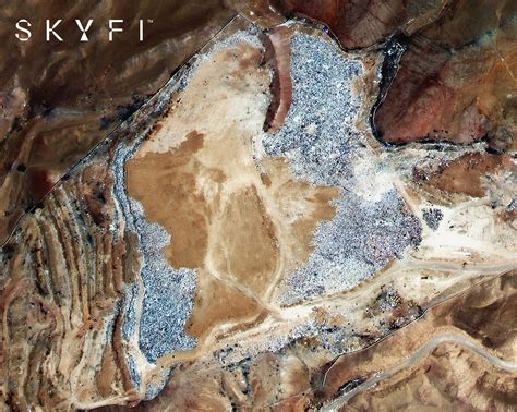 Chile's desert dump for 60K tons of fast fashion seen from space