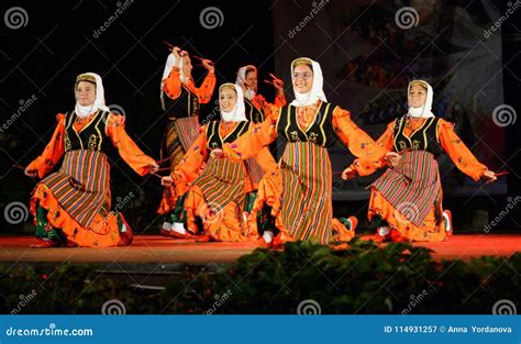 Dancers from Turkey Performing at Stage Editorial Photography - Image ...