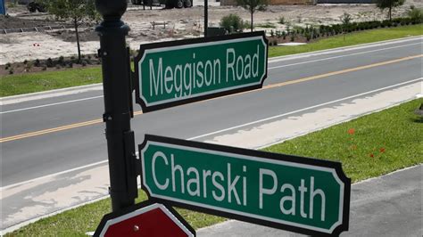 Drone shots around Charski Path and Meggison Road in The Village of ...