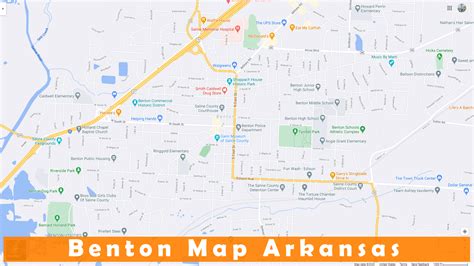 Benton Arkansas Map - United States