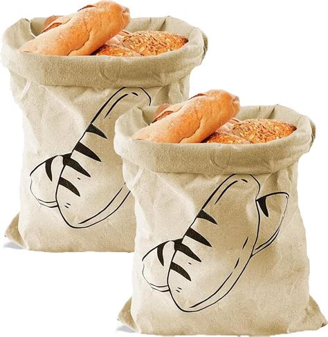 2PCS Bread Bag, For Homemade Bread, Storage For Artisan BreadReusable ...