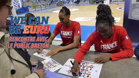 La Minute Inside - Les Bleues avec le public breton