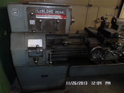 Used 1964 LEBLOND REGAL Engine Lathes 2507 | Myers Technology Co., LLC