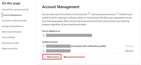 Gérer les paramètres de votre profil Microsoft Learn | Microsoft Learn