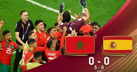 1/8, Maroc - Espagne (0-0, tab): le Maroc élimine la Roja aux tirs au ...