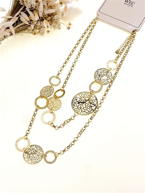 COLLIER SAUTOIR EN ACIER INOXYDABLE WEC Bijoux | Paris Fashion Shops