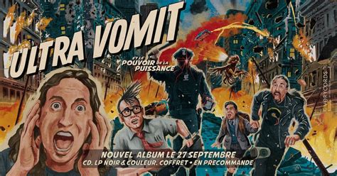 | Ultra Vomit, nouvel album Le Pouvoir de la Puissance ! - Pozzo Live