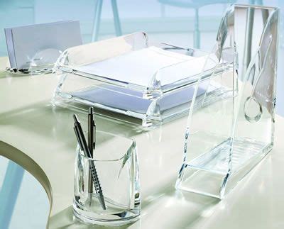 Clear Desk Accessories for Organized Workspace