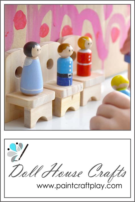 Cardboard Dollhouse Craft Project - Paint Craft Play