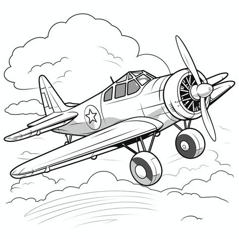 Buy 20 Plane Coloring Book Pages, Coloring Pages for Kids and Adults ...