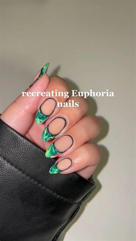 Euphoria nail inspo [Video] in 2022 | Euphoria nails, Stylish nails ...