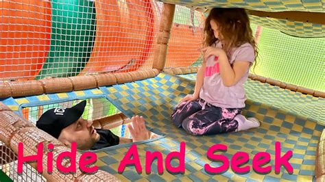 Hide And Seek At A Huge Indoor Playground For Kids!
