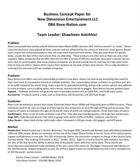 Conceptual Paper Template