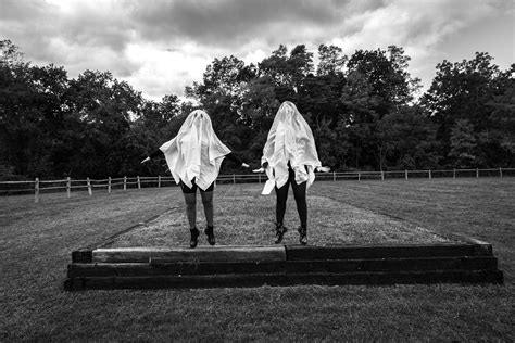 Jumping Ghosts in a Fenced Pasture · Free Stock Photo