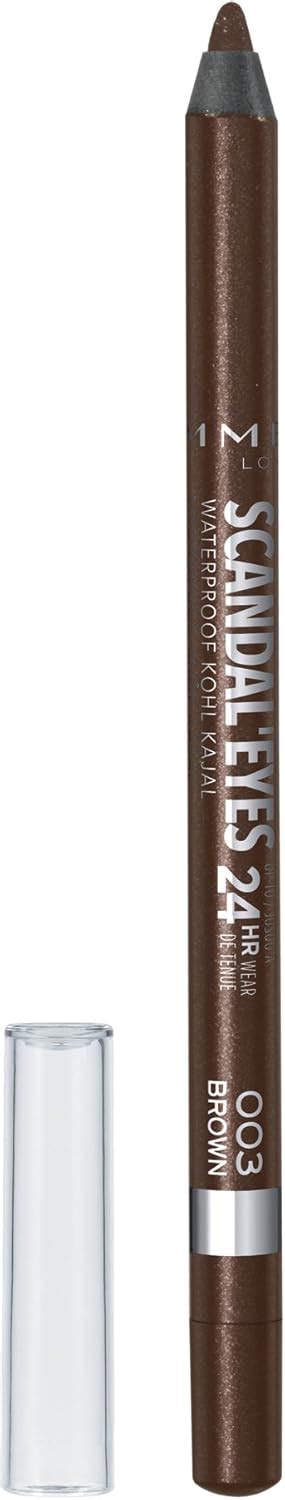 Rimmel London Scandaleyes Waterproof Kohl Kajal Eye Liner - Brown - 003 ...