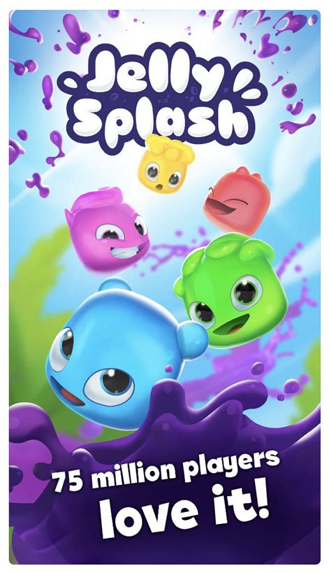 Jelly splash mobile game | Game icon design, Fun puzzle games, Splash ...
