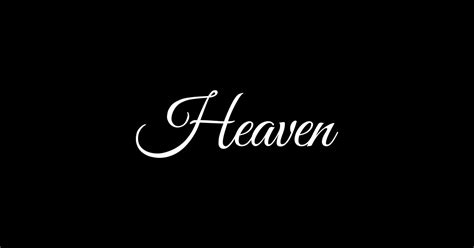 Heaven - Heaven - Sticker | TeePublic