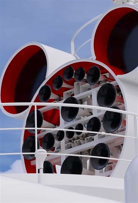 Disney Treasure Cruise Ship Conducts Horn Tests During Transatlantic ...