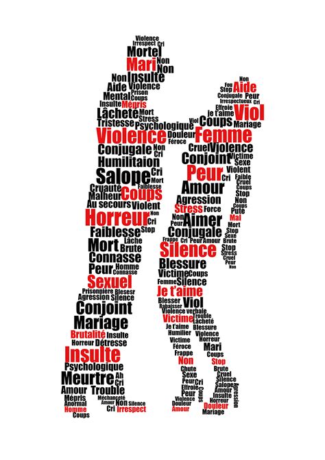 Campagne de sensibilisation violences conjugales :: Behance