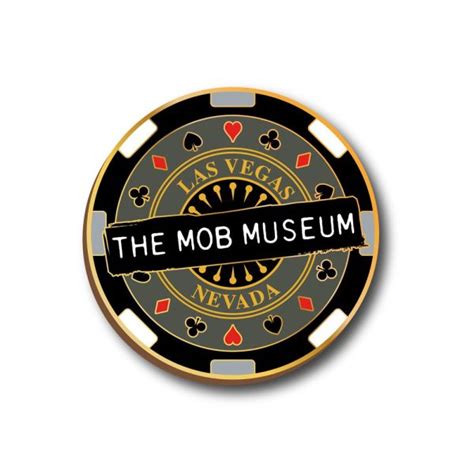 MuzeMerch - The Mob Museum Las Vegas Poker Chip Magnet