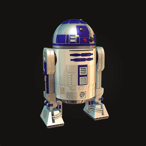 R2D2 Star Wars 3D model | CGTrader