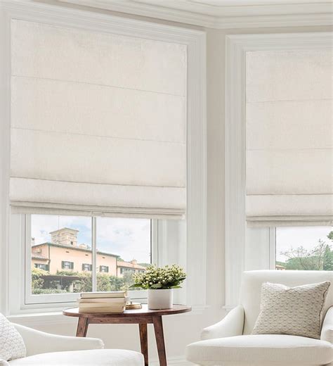 Roman Shades for Windows Cordless, Fabric Roman Window Shades for ...