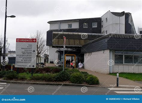 Main Entrance To the Broceliande Atlantique Hospital in Vannes ...
