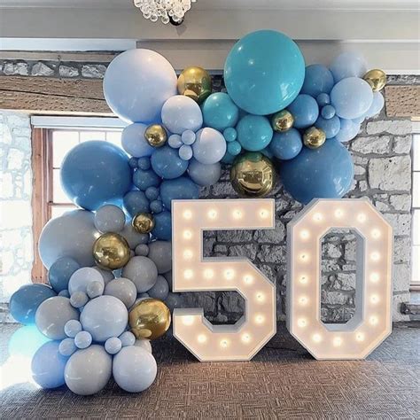 50 Light Up Number - Magic Flowers Event Rentals | Event and Party ...