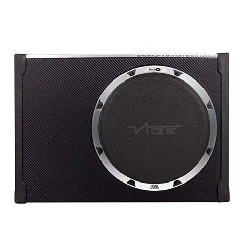 VIBE AUDIO Black Air T12S-V7 12 INCH PASSIVE SLIM CAR WOOFER WITHOUT IN ...