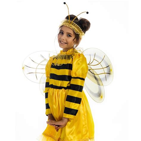 Bumblebee Bee size M Girls Animal Costume Dress-Up Play Kids 5 O'Reet ...