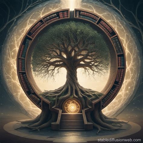 Vortex of Knowledge Tree | Stable Diffusion Online
