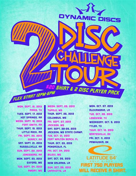 Dynamic Discs' Two Disc Challenge (2013, Amory Disc Golf Association ...