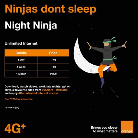 Orange - Night Ninjas get everything done from 0000hrs to... | Facebook