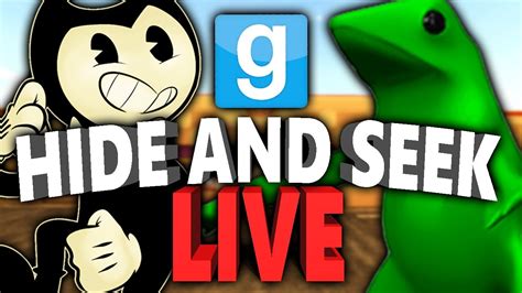 GMOD HIDE AND SEEK LIVE 2!!!