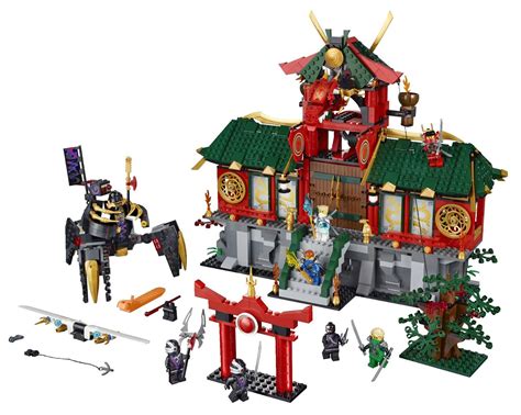 LEGO Ninjago 70728 pas cher - Le Temple de Ninjago City