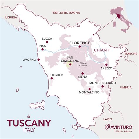 Napier Wine Map Of Tuscany Amarchinthevines | Learning About Wine,