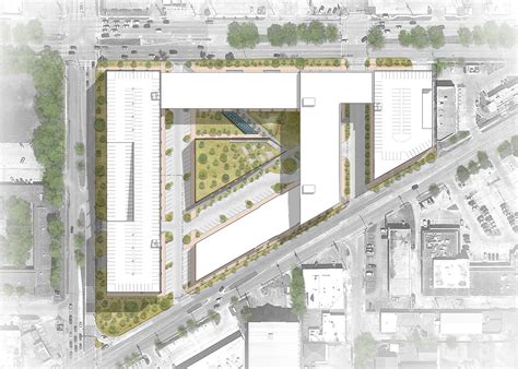 The Triangle Concept - Site Plan Rendering