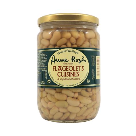 Flageolets cuisinés à la graisse de canard - Spécialité d'Anne Rozès