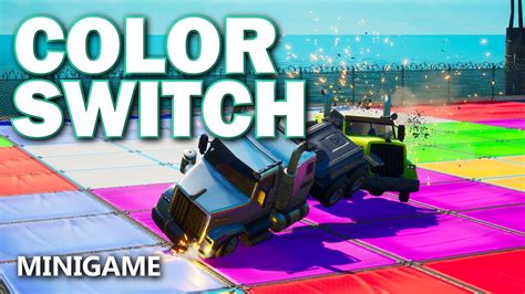 Truck Color Switch - Minigame | Fortnite Creative