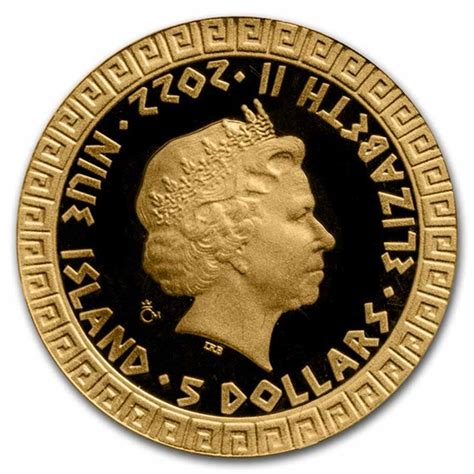 Buy 2022 Niue 1/10 oz Gold Proof Mythical Creatures: Scarabaeus | APMEX