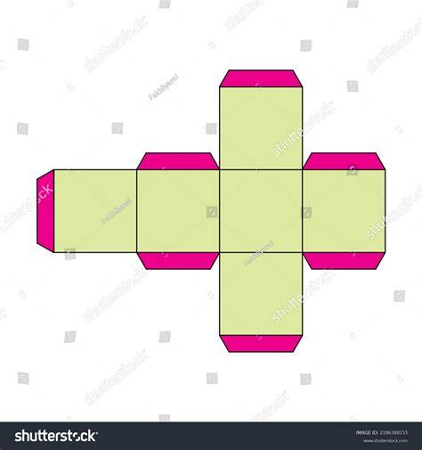 Model Building Yellow 3d Cube Paper Stock Vector (Royalty Free ...