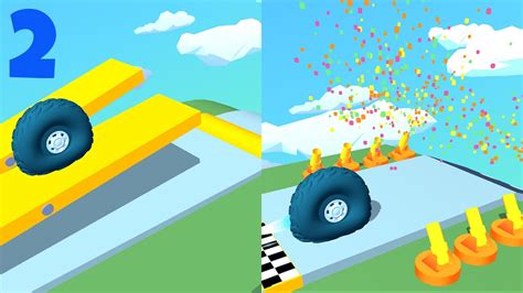 Wheel Race - Gameplay Walkthrough Levels 3-4 (Android) - YouTube